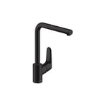 Hansgrohe Focus M41 Mitigeur cuisine 280 noir mat, 1jet (31817670)