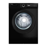 Continental Edison - Lave-linge hublot CELL10140IBT - 10kg - Largeur 59,6 cm - moteur induction - noir mat