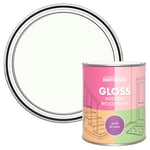 Rust-Oleum white Interior Wood Paint in Gloss Finish - Still 750ml