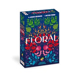 Edition Spielwiese Floral - Jeux de Cartes Tactiques - Jeux de Cartes logiques - avec Variante Solo - Jeu de Cartes en Croissance au Design Floral - Entrée Facile - pour 1 à 5 Personnes à partir de 8