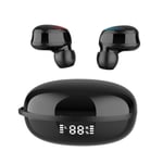 1 Pair Wireless Earpiece Digital Stereo Headsets Charging Cordless Earbuds Gym