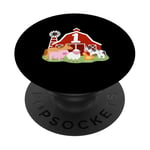 1er anniversaire animaux de la ferme Bday Party 1 an garçon tout-petit PopSockets PopGrip Adhésif