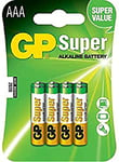 GP Batteries gppca24as010 Blister of 8 AAA, LR03 1.5 V Alkaline Batteries