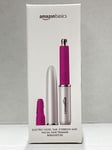 Electric Nose, Ear, Eyebrow and Facial Hair Trimmer with 2 Kinds of Blade - Pink