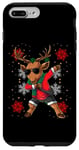 iPhone 7 Plus/8 Plus Dabbing Christmas Reindeer Dab Dancing Ugly Xmas Sweater Case