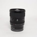 Sony Used FE 20mm f/1.8 G Ultra Wide Angle Prime Lens