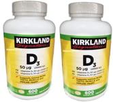 Vitamin D3 Supplement 2 x 600 tablets Supports Immune, Bone Yell