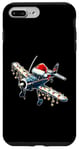 iPhone 7 Plus/8 Plus RC Airplane Model Flight Pilot Christmas Hat Xmas Case