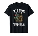 Tacos Tequila Bold Vibrant Fiesta Spirit T-Shirt