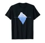 Iceberg Floating in Water Ice Berg Graphic T-Shirt