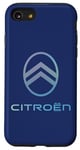 Coque pour iPhone SE (2020) / 7 / 8 Logo ovale bleu Citroën