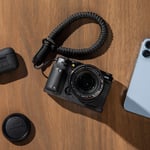 SmallRig 4879 Kit de demi-étui en cuir pour Fujifilm X-M5, noir