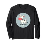 Funny simple Cow Outfit for Cows and Cattle Fans Long Sleeve T-Shirt