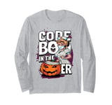 Code Boo In The Er Crew Ghost Boo-jee Nurse Halloween Long Sleeve T-Shirt