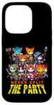 iPhone 14 Pro Never Split the Party | Fantasy RPG Adventurer Cats D20 LARP Case