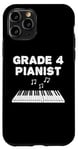 Coque pour iPhone 11 Pro Étudiant en piano, pianiste de 4e année, musicien