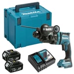 Makita - Perfo-burineur SDS-Plus 18V lxt 1,7 j (2x4,0 Ah) en makpac DHR182RMJ