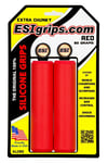 ESI Bar Grips MTB Extra Chunky Silicone Red One Size