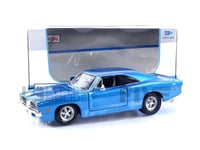 MAISTO 1/24 - DODGE CHARGER R/T - 1969 31256BL