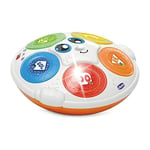 Chicco Rocky The Drum, Instrument De Musique Pour Enfants, Jouet Musical Electronique Educatif, Jouet Tambour, 2 Modes De Jeu, 30+ Chansons Et Sons, 5 Boutons Et Lumières, Jeux 6 Mois-3 Ans