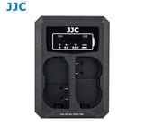 JJC DCH-ENEL15 USB Dual Battery Charger For Nikon EN-EL15 EN-EL15a EN-EL15b