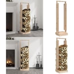 Porte-bûches 33,5x30x110 cm Bois massif de pin - support de bûches - supports de bûches - Home & Living - Brun