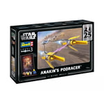 GIFT SET STAR WARS EPISODE 1 25th ANAKIN'S PODRACER KIT 1:31 Revell Kit Movie