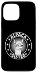 Coque pour iPhone 13 Pro Max Alpaga Sister Alpaga Farmer Alpaca Sister