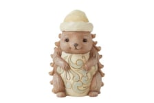 Heartwood Creek by Jim Shore White Woodland Pinecone Hedgehog Figurine