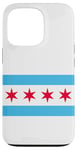 Coque pour iPhone 13 Pro Drapeau de Chicago