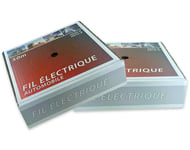 FIL ELECTRIQUE SOUPLE BOITE 50 METRES de SECTION 2.5 MM² NOIR