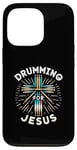 Coque pour iPhone 13 Pro Batteur percussion I Jesus Christian Church