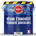 Arcane Industries - tanchéité Terrasse : Peinture Sol Extérieur arcaterrasse Produit Imperméable - 2.5 l Gris Basalte - ral 7012