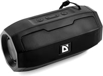 Defender G36 Enceinte Bluetooth et haut-parleur portable avec stéréo True sans fil, fonction mains libres, lecteur MP3, radio FM, port de type C, pour la maison et l'extérieur