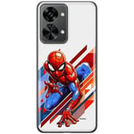 ERT GROUP mobile phone case for OnePlus NORD 2T 5G original and officially Licensed Marvel pattern Spider Man 023 optimally adapted to the shape of the mobile phone, case made of TPU