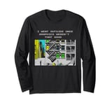 Crime Noir Spy Went Outside Graphics Not Good ZX Spectrum Long Sleeve T-Shirt