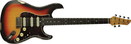 Eko GEE AIRE-RELIC-SB - Elektrisk gitar