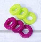 Pack of 6 spare disks for Mega 4 in a Line (3 purple, 3 light green) (UK)