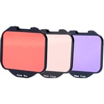 KASE Filtre Clip-in Rouge+Organge+Violet pour Sony A1/A7/A9