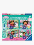 Gabby's Dollhouse Set of 4 Jigsaw Puzzles