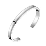 Luxury Ladies Bangle in Steel Swan & Edgar