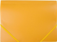 D.Rect A4 plastmapp med resårband gul D.RECT