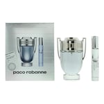 Paco Rabanne Invictus Gift Set Eau de Toilette 100ml + Eau de Toilette 20ml