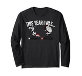 Peanuts Snoopy Naughty Awesome Christmas Long Sleeve T Long Sleeve T-Shirt