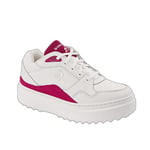 Le Coq Sportif Femme LCS T2000 W Optical White/Cerise Sneakers Basses, 40 EU