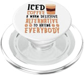 Iced coffee a warm delicious alternative - Iced Coffee PopSockets PopGrip for MagSafe