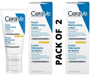 PK 2X  CeraVe Facial Moisturising Lotion AM SPF25 52ml  New