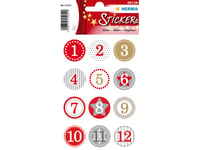 Herma 15254, Papper, Multifärg, Permanent, Christmas Advent Calendar, Jul, 24 Styck