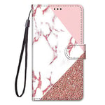 Everainy Coque Compatible pour Samsung Galaxy A32 5G Étui Silicone Drôle Motif Housse PU Cuir Clapet a Rabat avec Support Case Cover Flip Antichoc Magnetique Portefeuille (marbre)