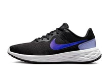 Nike Women's Revolution 6 Next Nature Sneaker, Black Lapis Light Thistle White, 4.5 UK